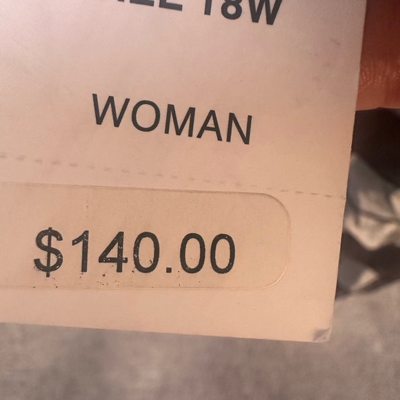 S.L. Fashions Elegant Black and Silver Tiered Taffeta Dress size 18W. - Picture 8 of 9